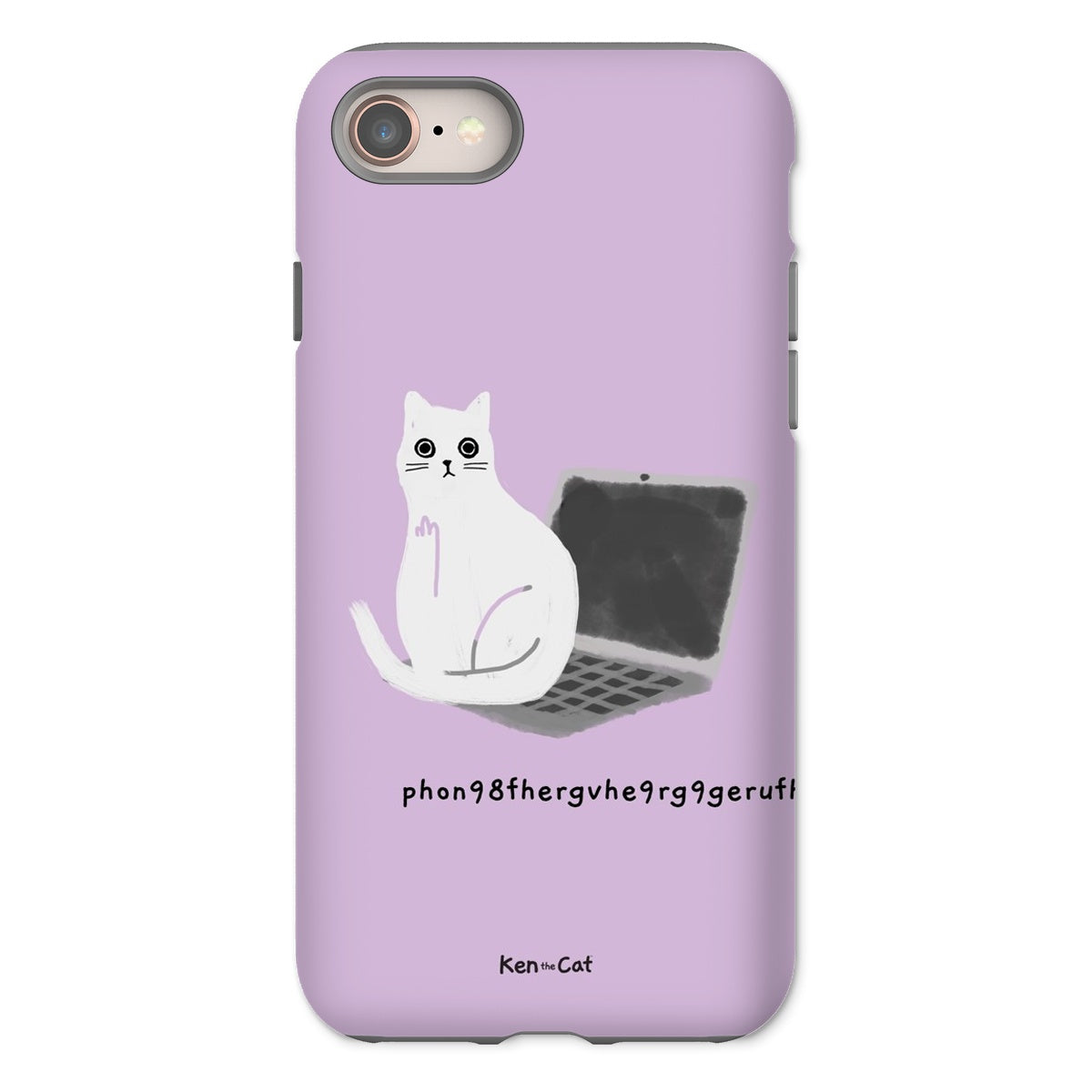 Laptop - Purple Phone Case
