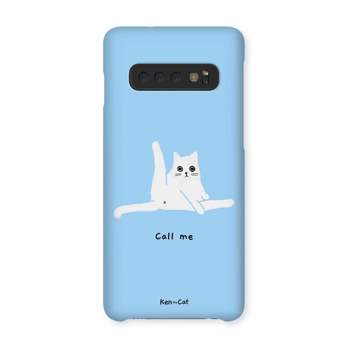 Call Me - Blue Phone Case