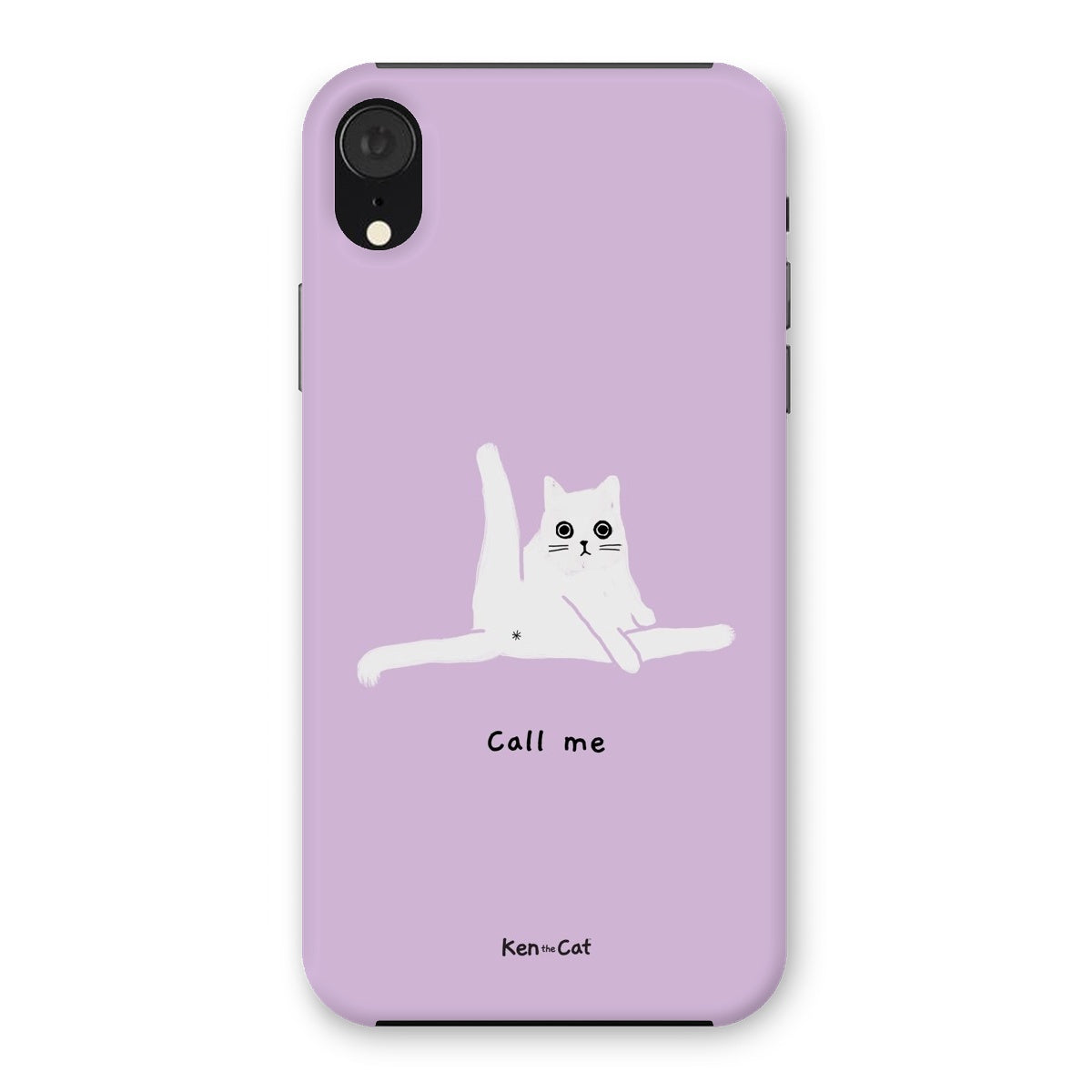 Call Me - Purple Phone Case