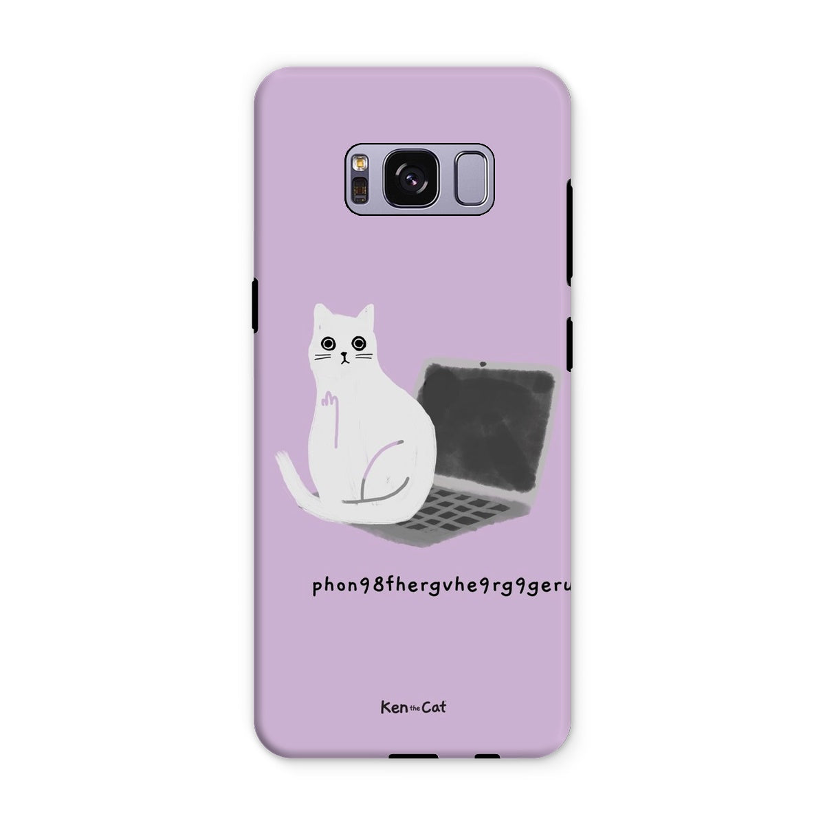 Laptop - Purple Phone Case