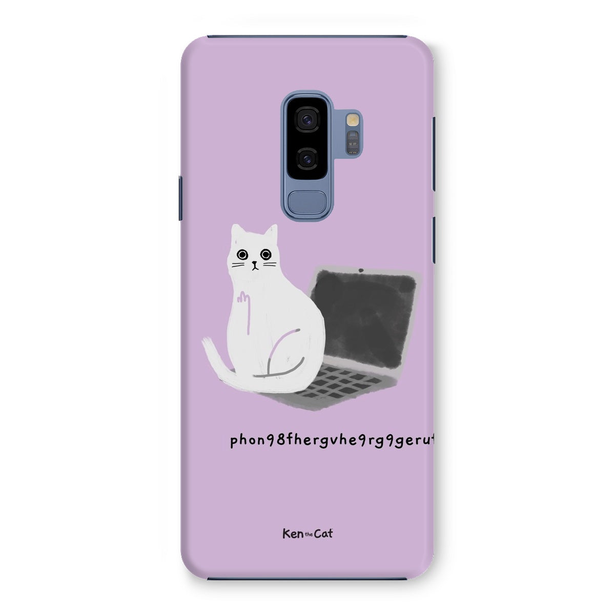 Laptop - Purple Phone Case