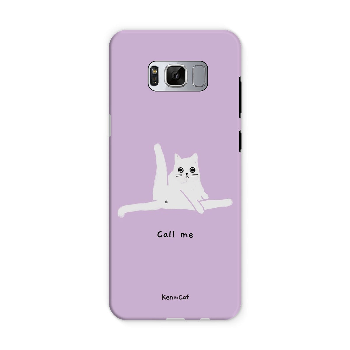Call Me - Purple Phone Case
