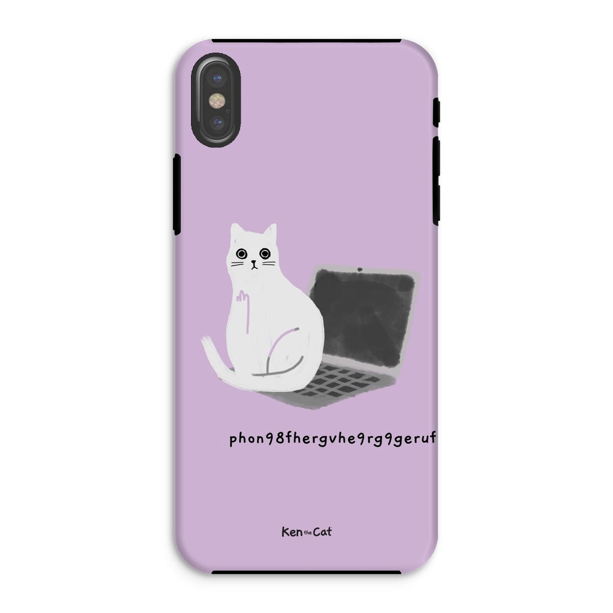 Laptop - Purple Phone Case