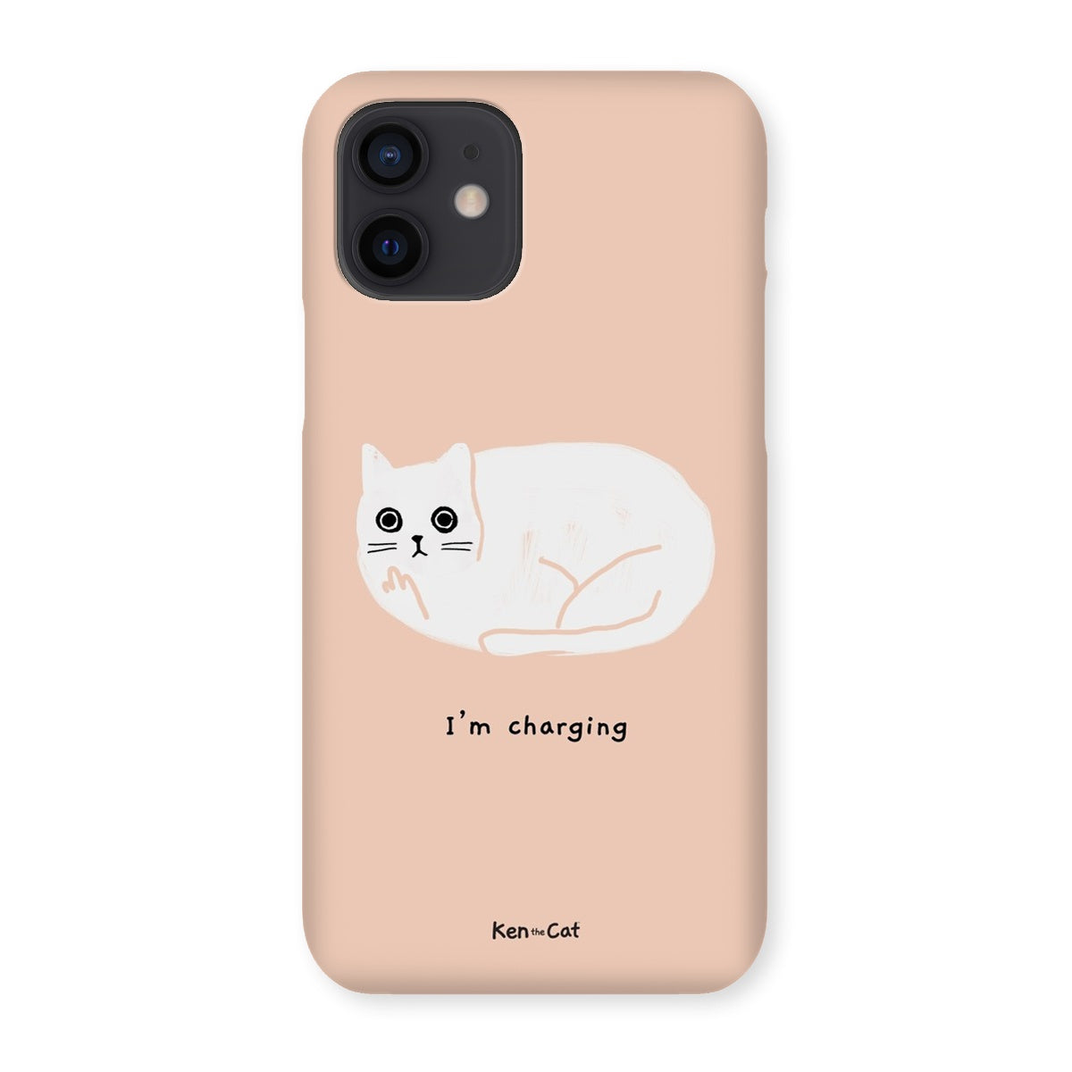 I'm Charging - Coral Phone Case