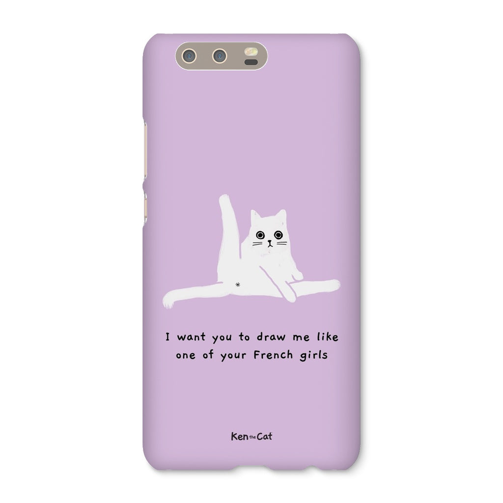Draw Me Like Your French Girls - Purple Phone Case