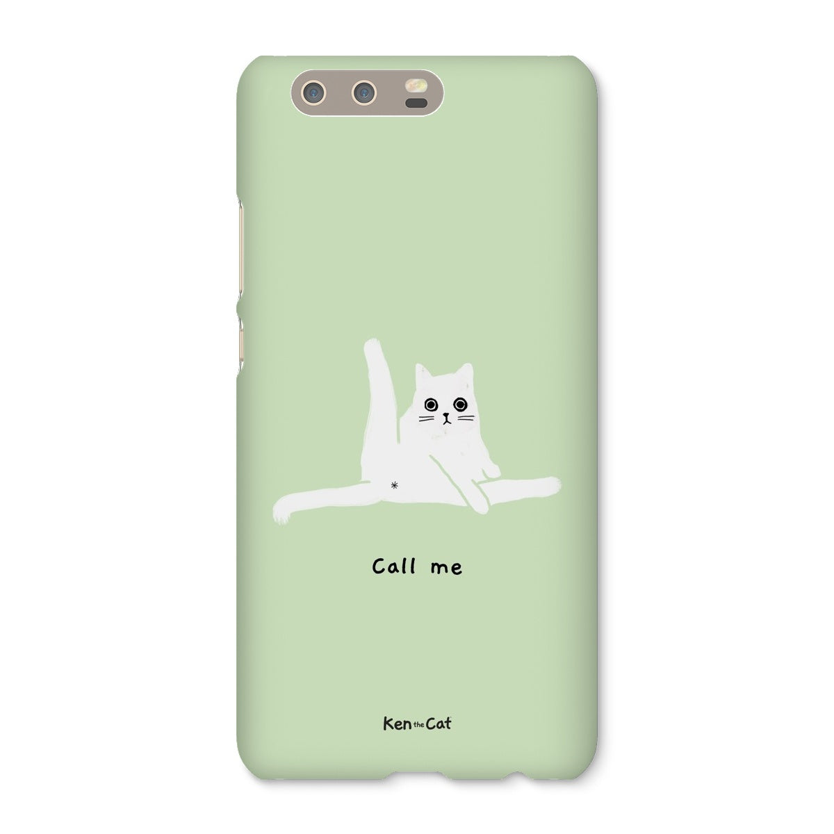 Call Me - Green Phone Case