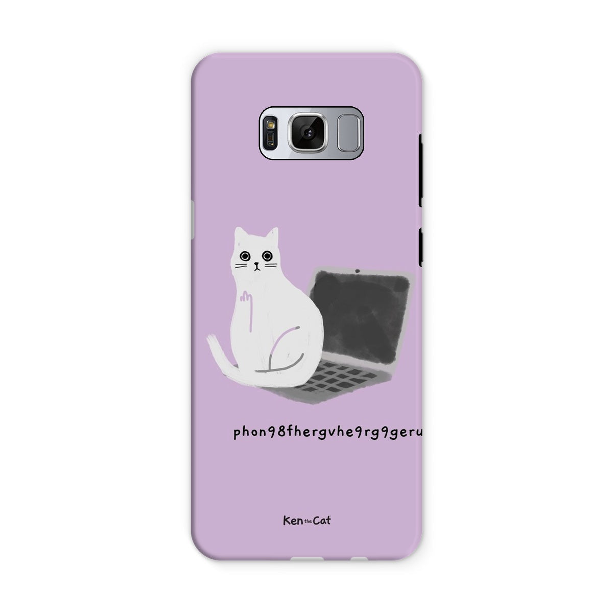 Laptop - Purple Phone Case