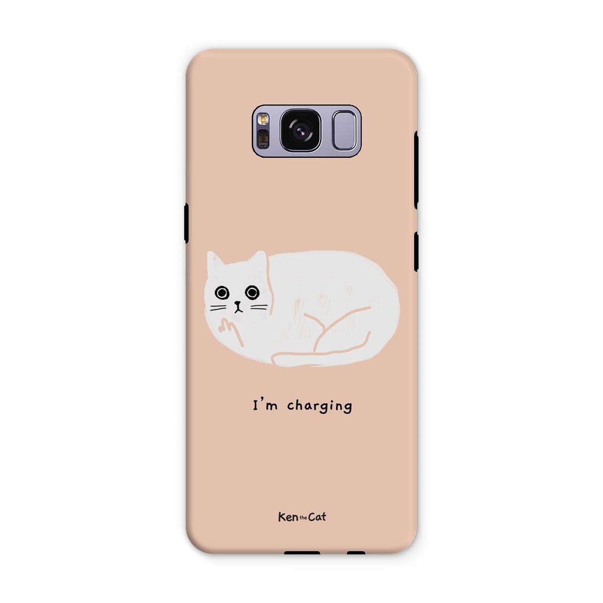 I'm Charging - Coral Phone Case