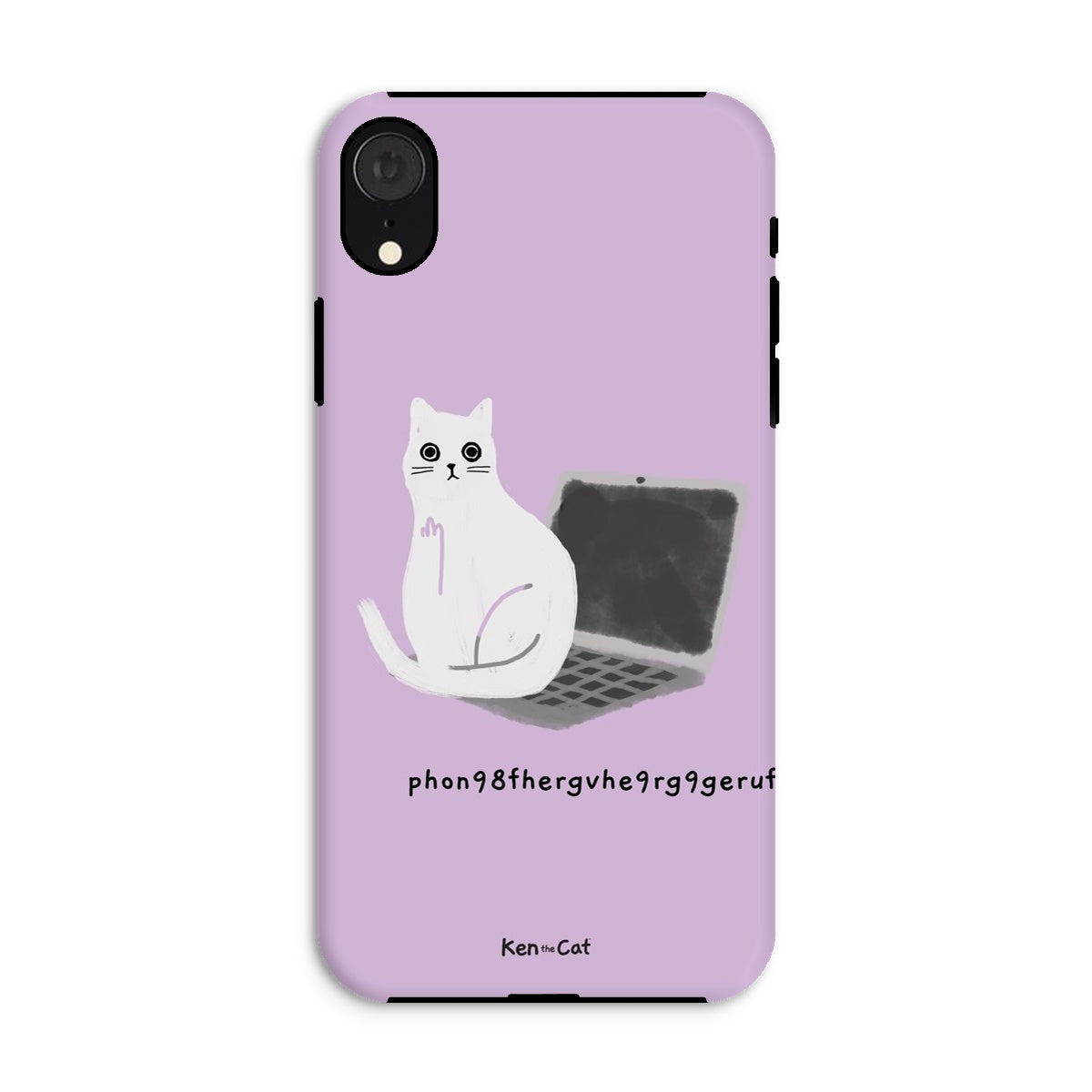 Laptop - Purple Phone Case