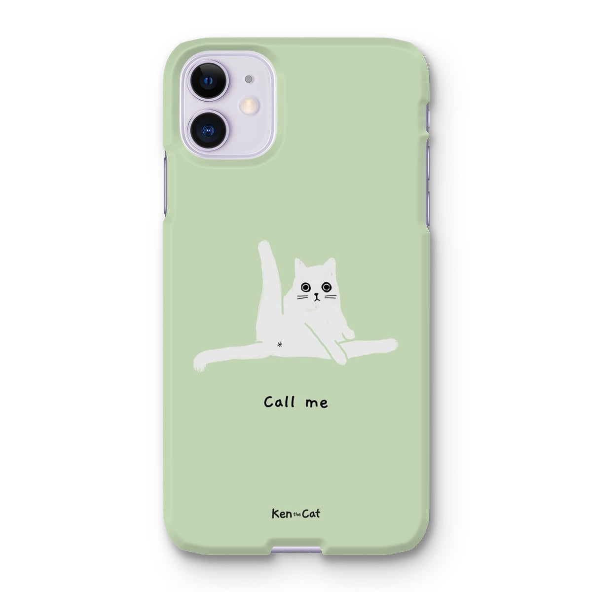 Call Me - Green Phone Case