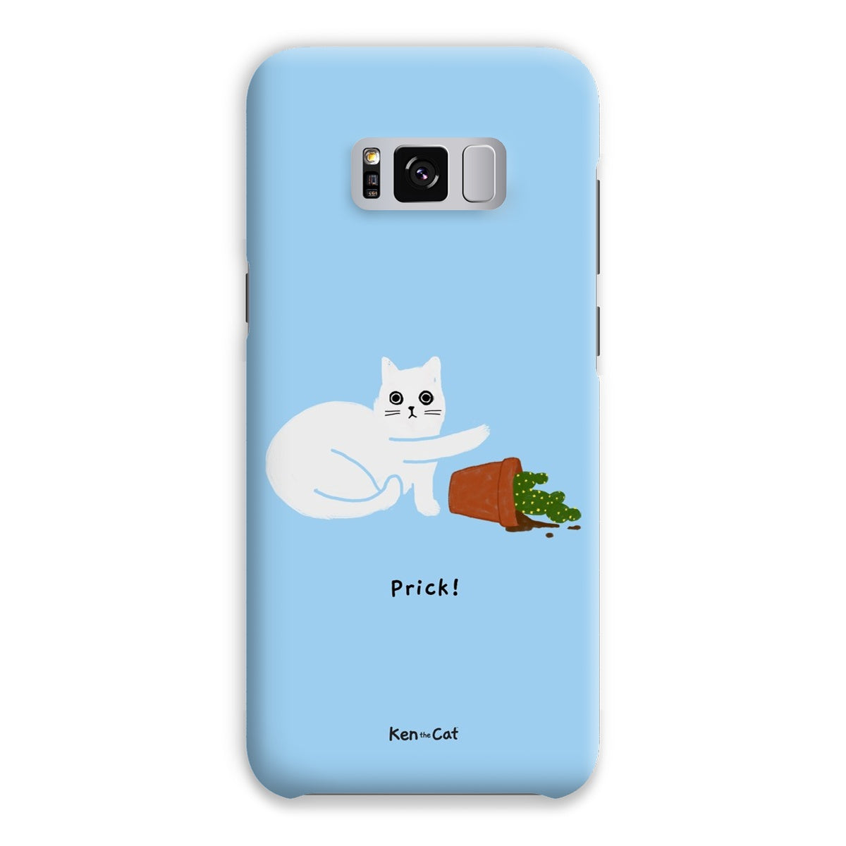 Prick - Blue Phone Case