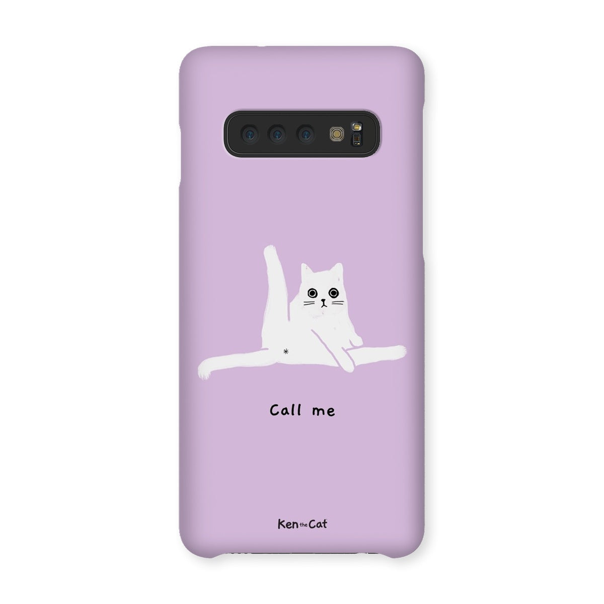 Call Me - Purple Phone Case