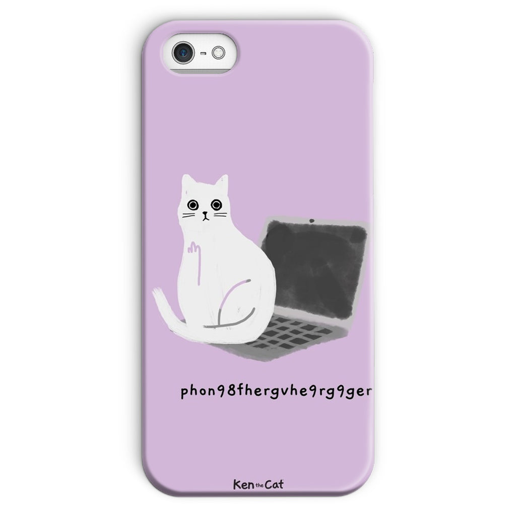 Laptop - Purple Phone Case