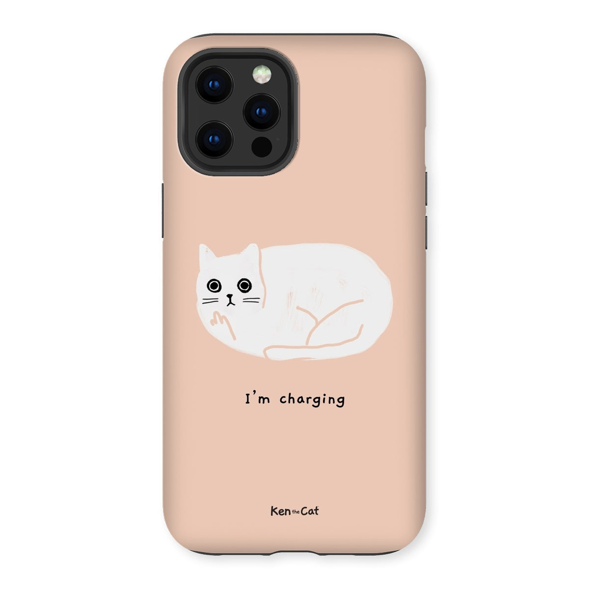 I'm Charging - Coral Phone Case