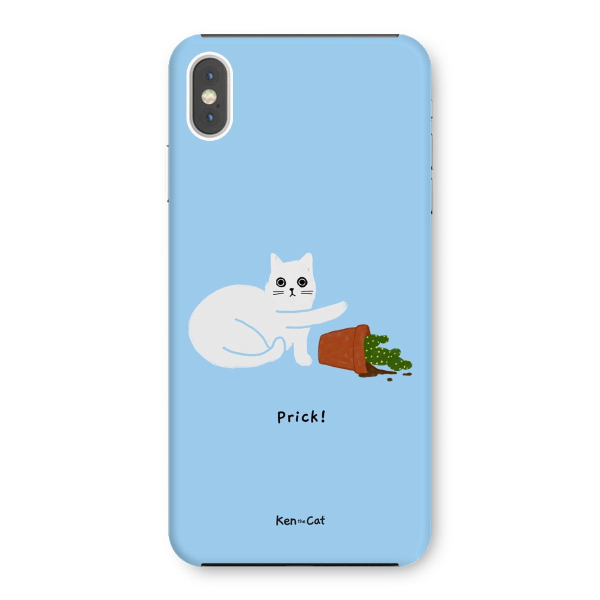 Prick - Blue Phone Case