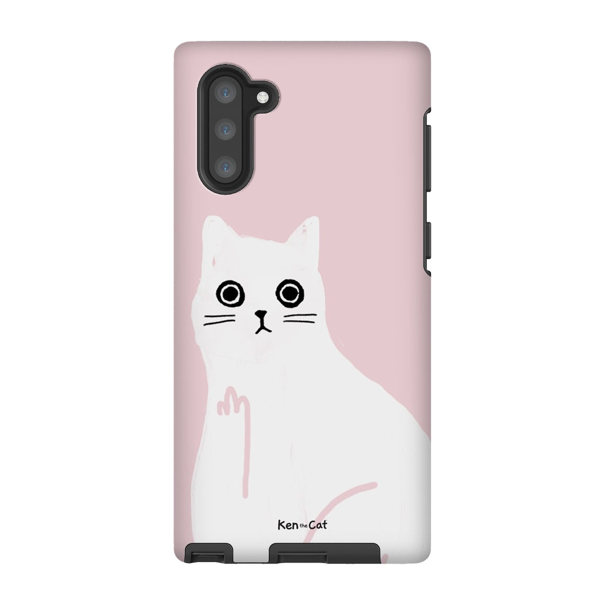 Middle Finger - Pink Phone Case