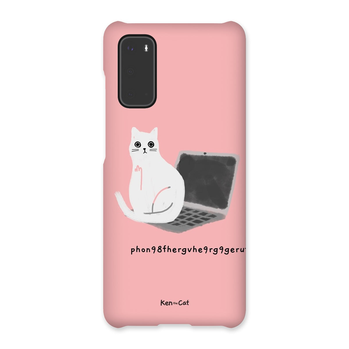 Laptop - Pink Phone Case