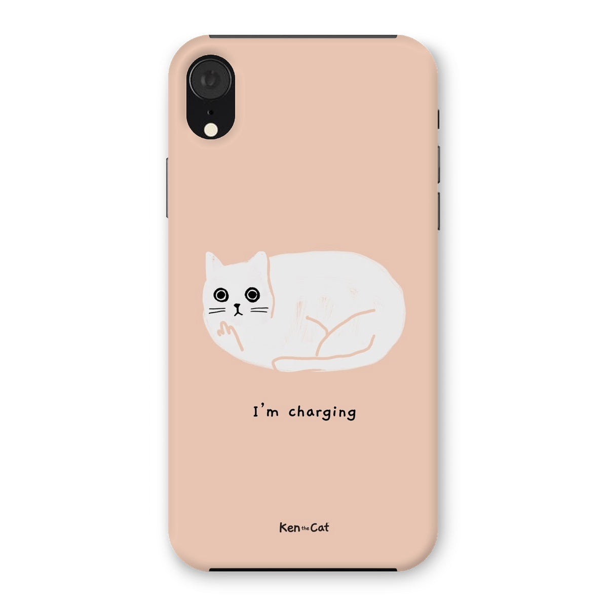 I'm Charging - Coral Phone Case