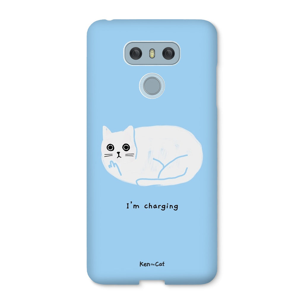 I'm Charging - Blue Phone Case