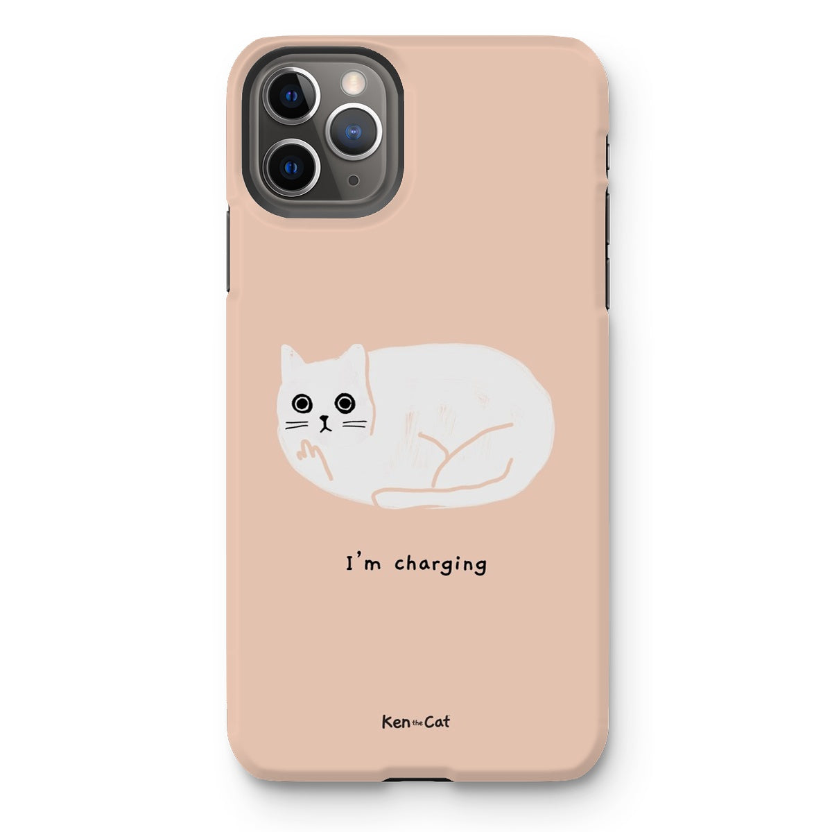 I'm Charging - Coral Phone Case
