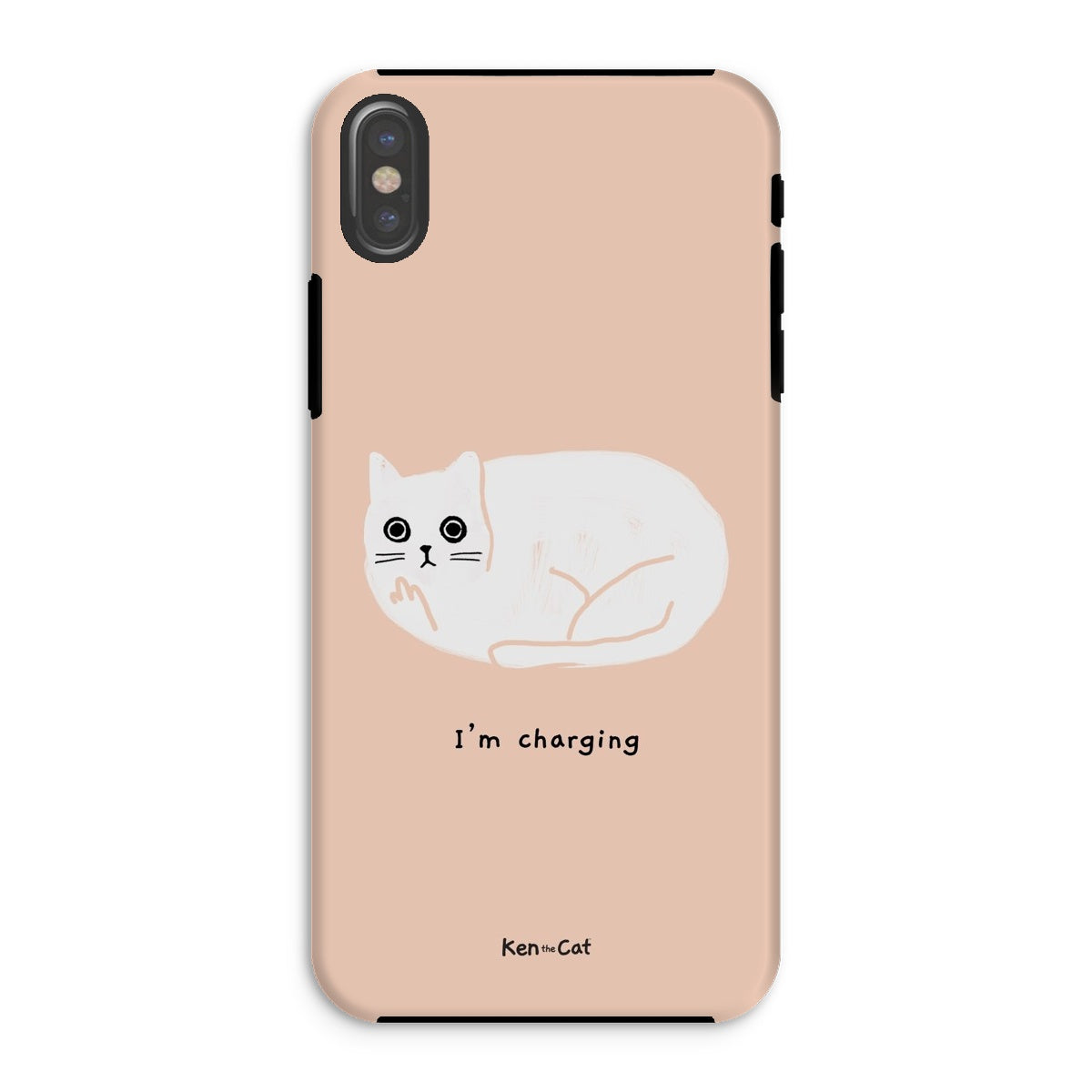 I'm Charging - Coral Phone Case