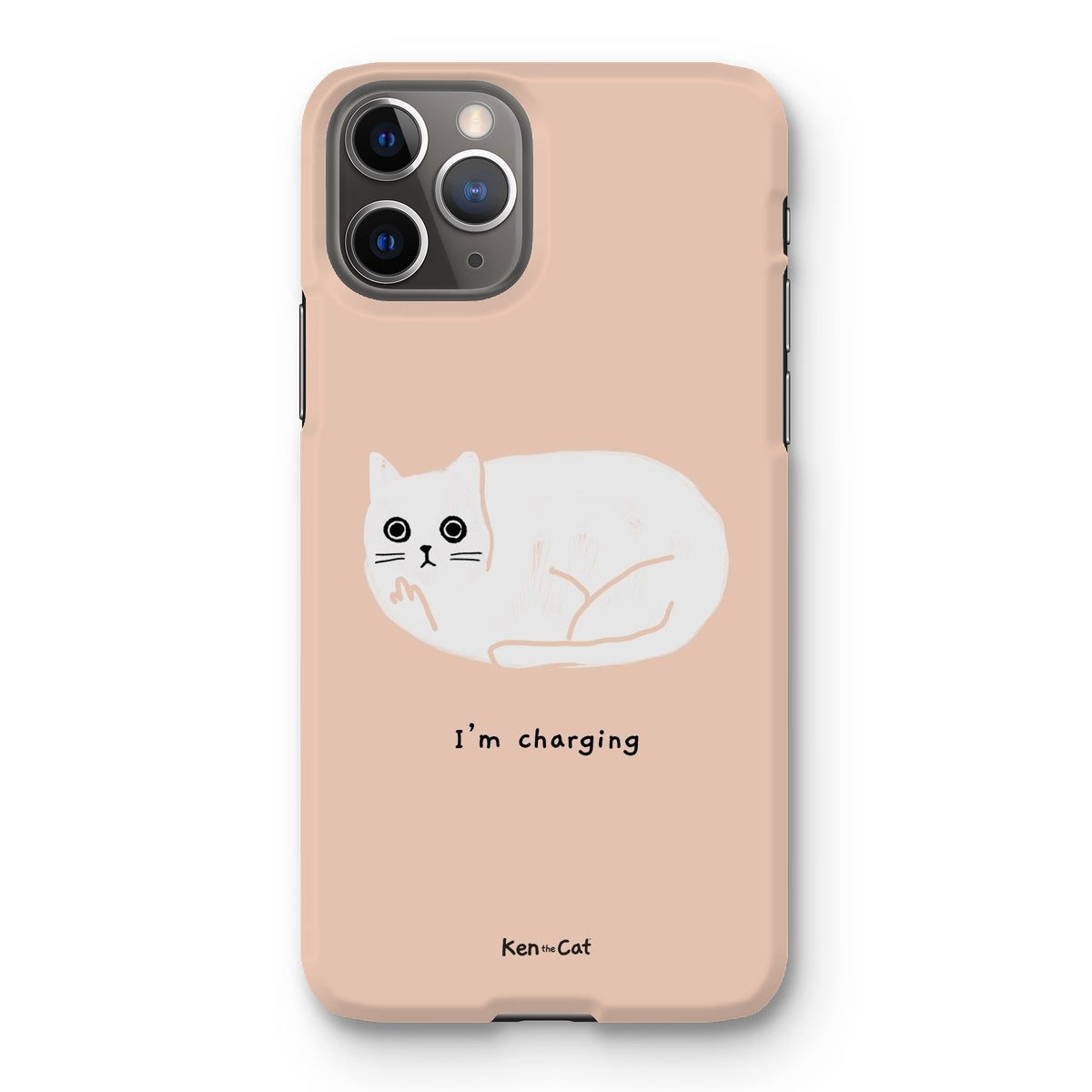 I'm Charging - Coral Phone Case