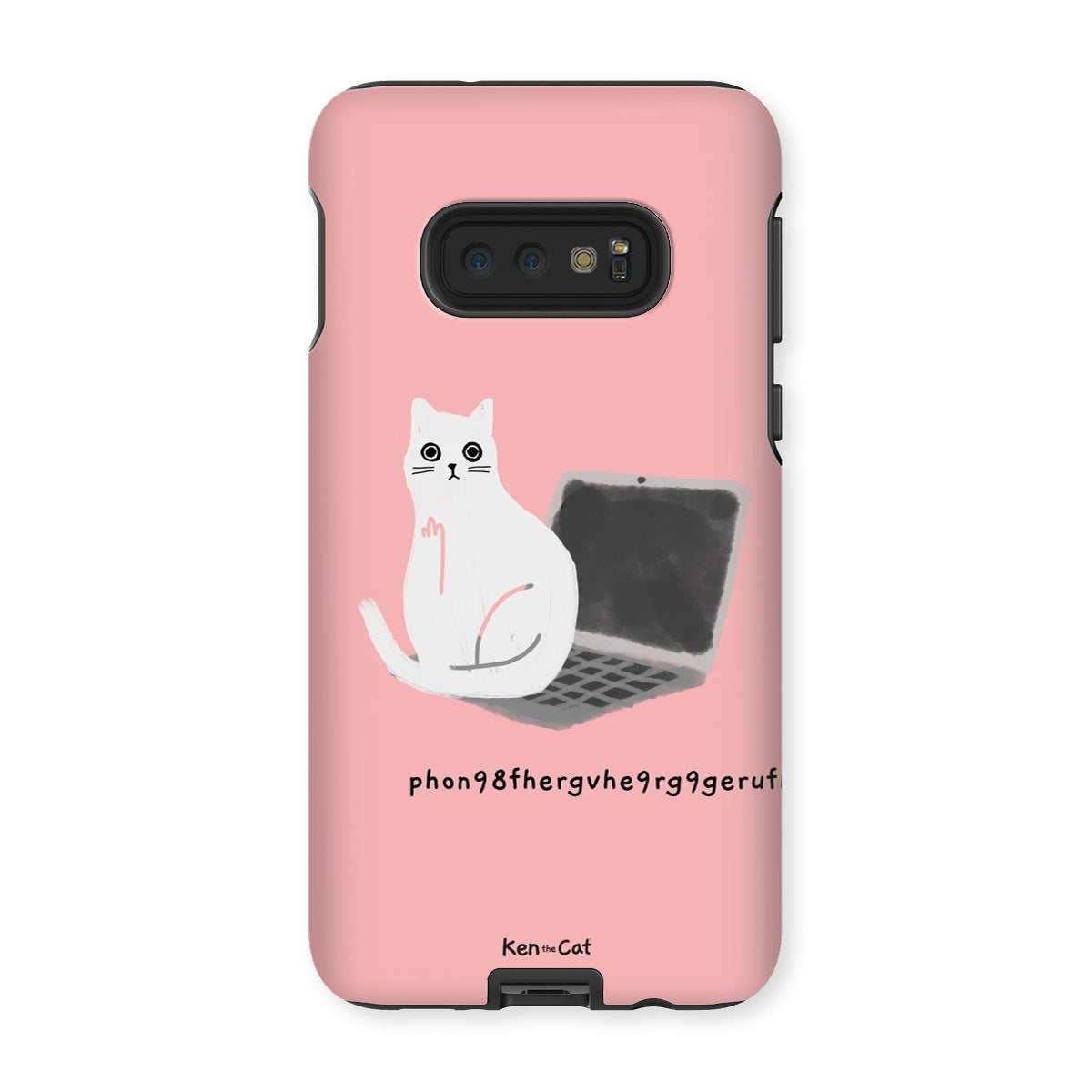 Laptop - Pink Phone Case