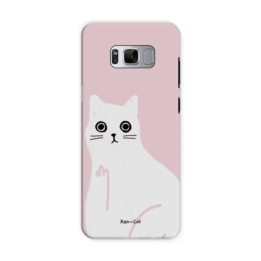 Middle Finger - Pink Phone Case