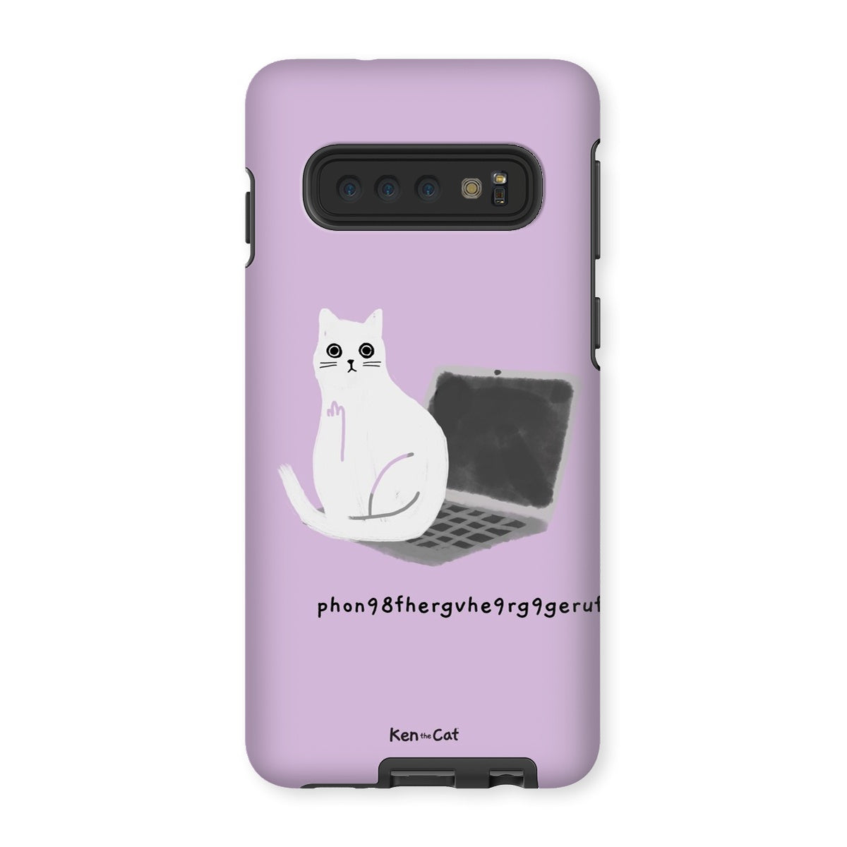 Laptop - Purple Phone Case