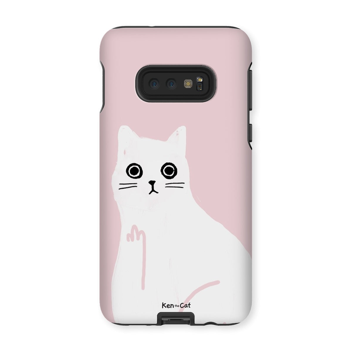 Middle Finger - Pink Phone Case