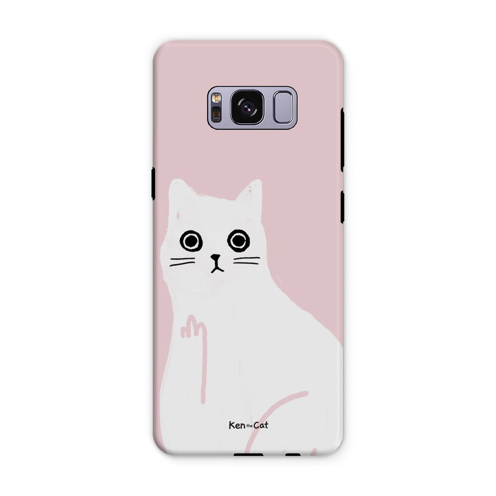 Middle Finger - Pink Phone Case