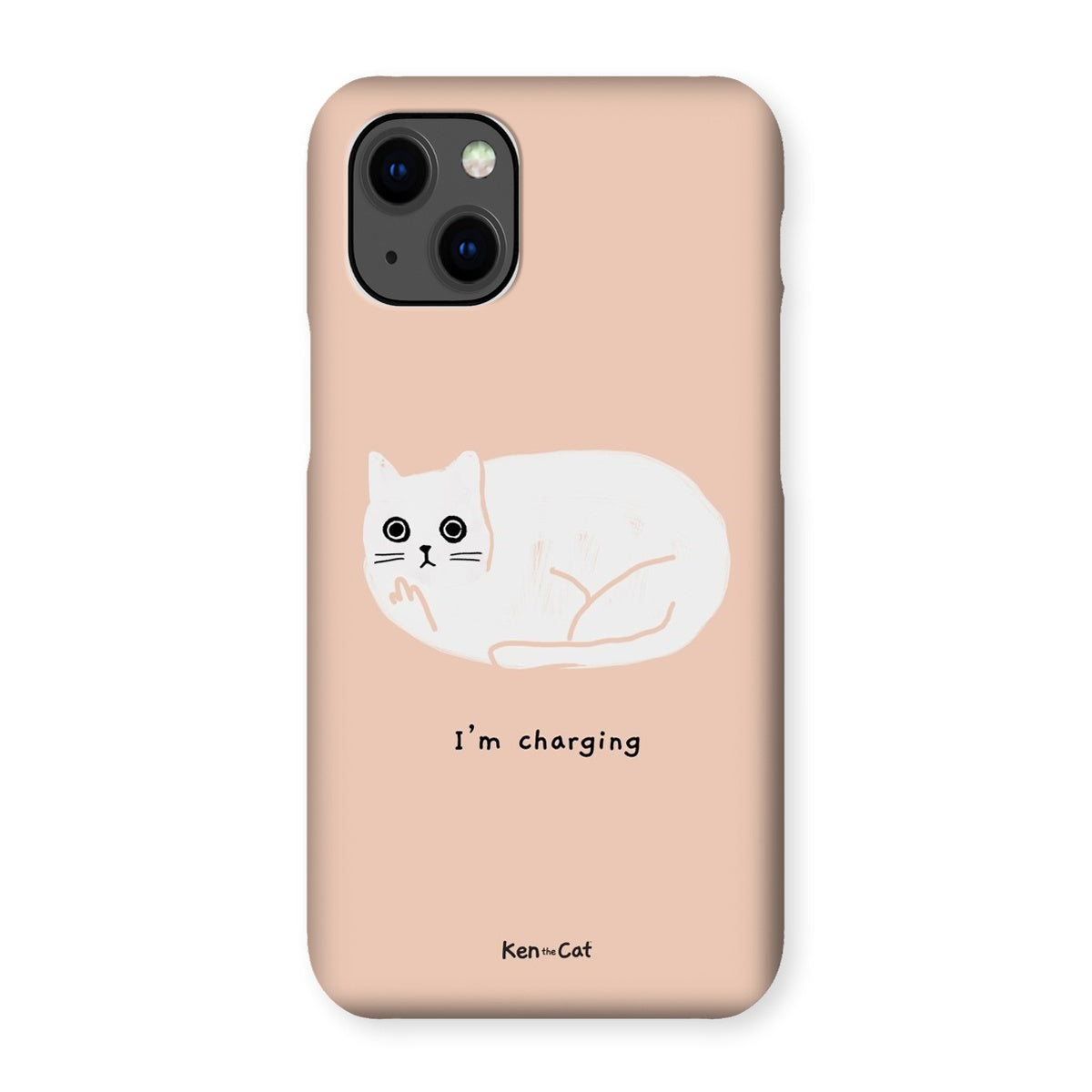 I'm Charging - Coral Phone Case