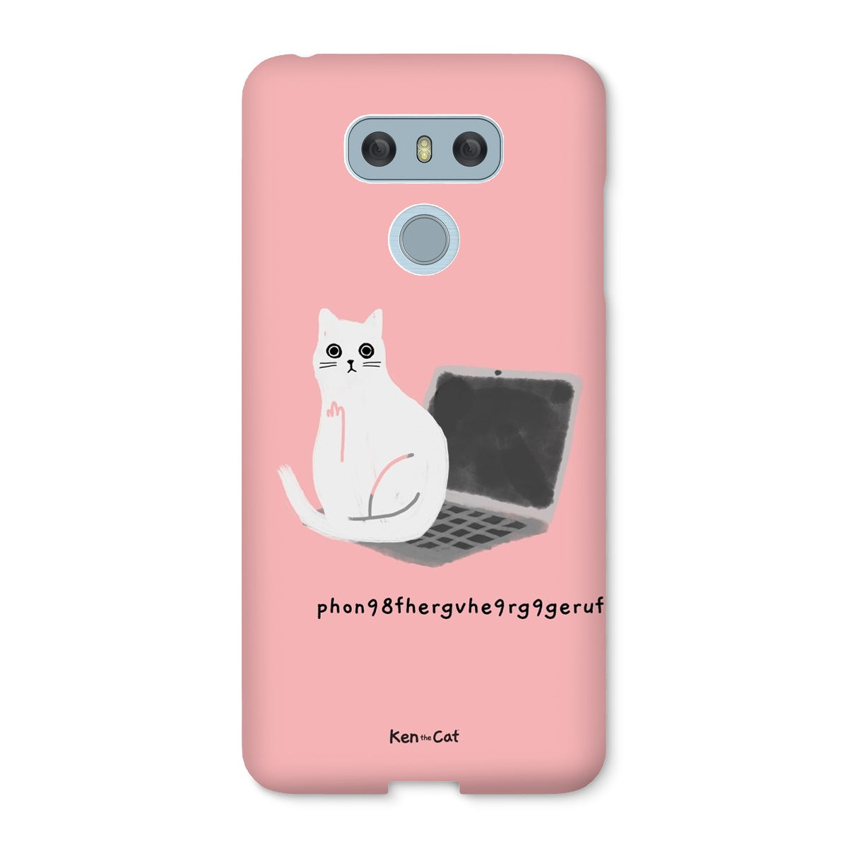 Laptop - Pink Phone Case