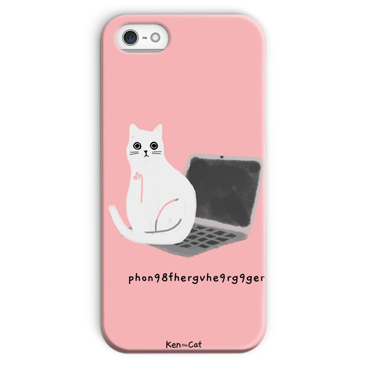 Laptop - Pink Phone Case