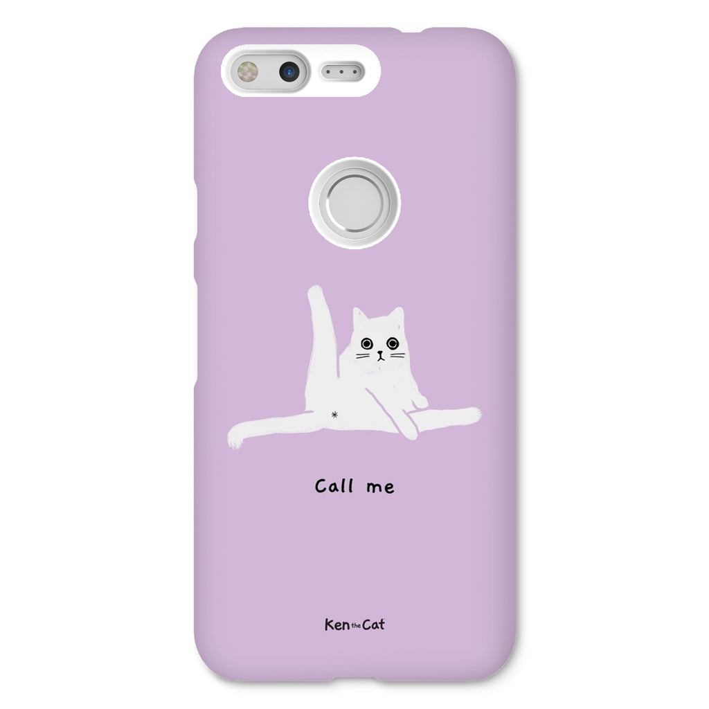 Call Me - Purple Phone Case