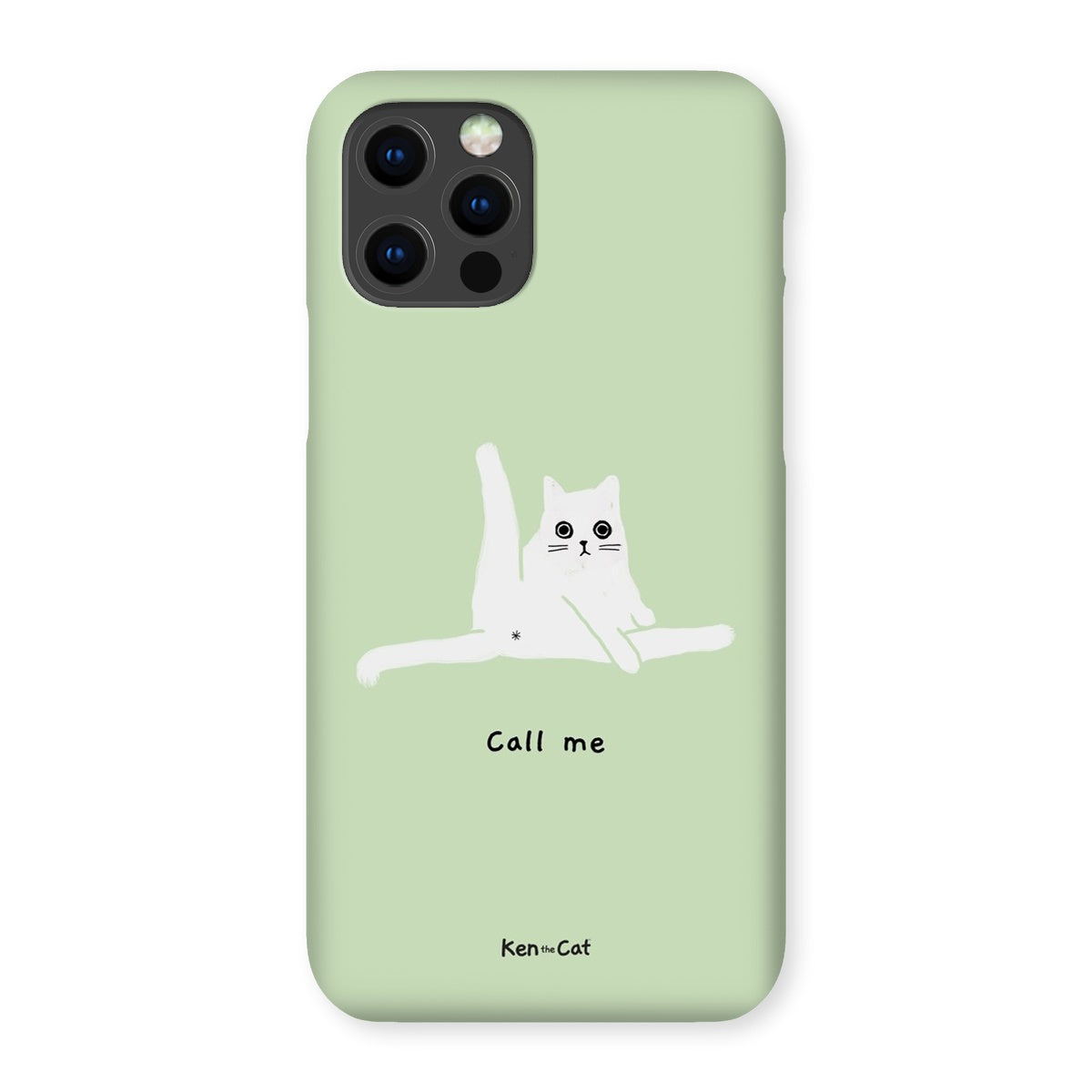 Call Me - Green Phone Case