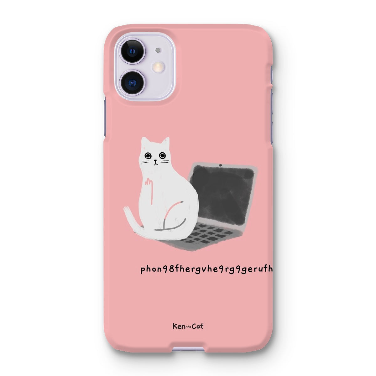 Laptop - Pink Phone Case