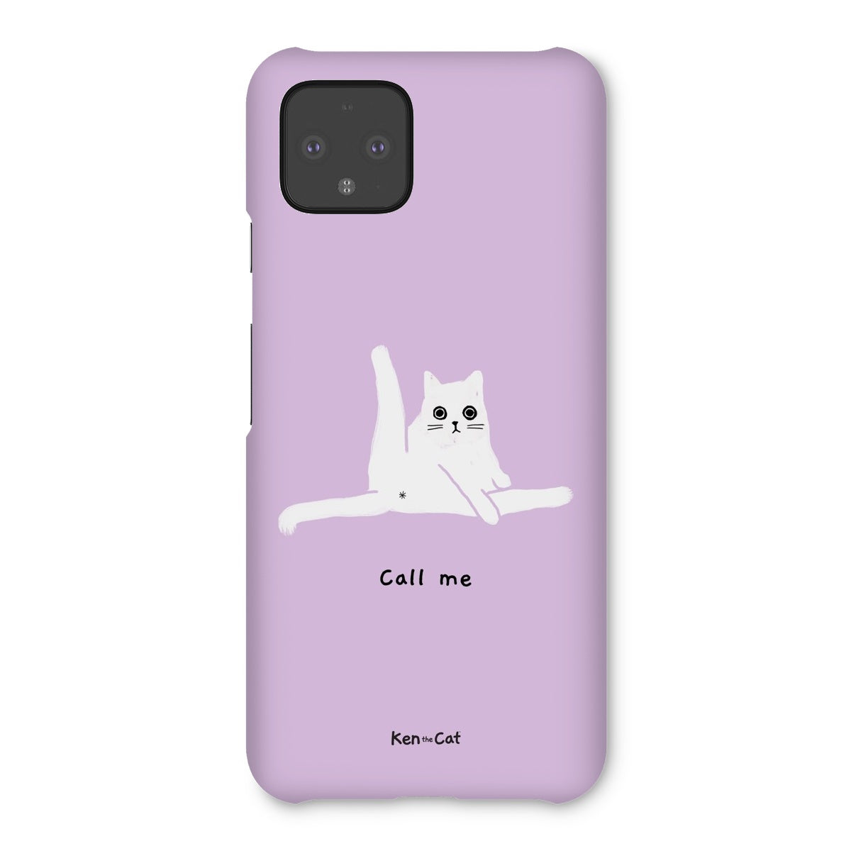 Call Me - Purple Phone Case