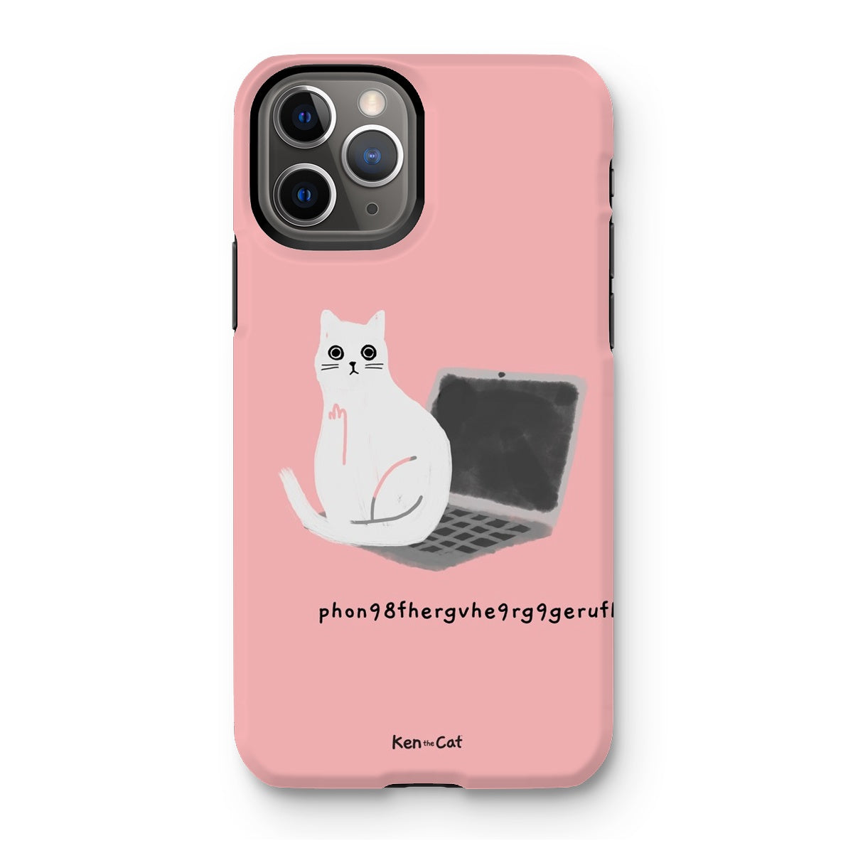Laptop - Pink Phone Case
