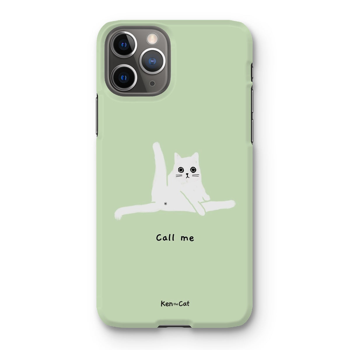 Call Me - Green Phone Case