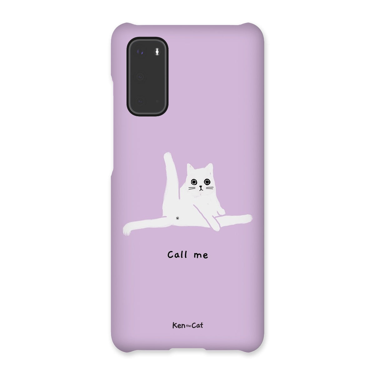 Call Me - Purple Phone Case