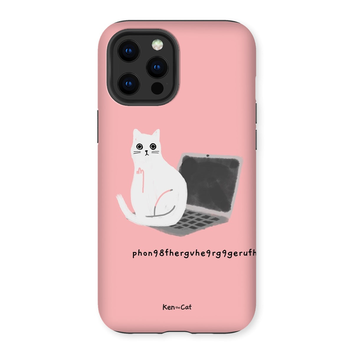 Laptop - Pink Phone Case