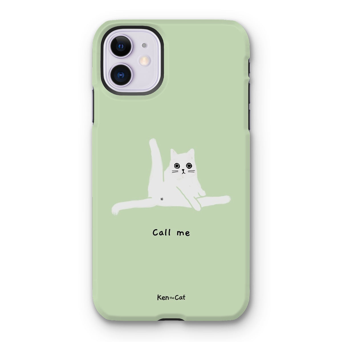 Call Me - Green Phone Case