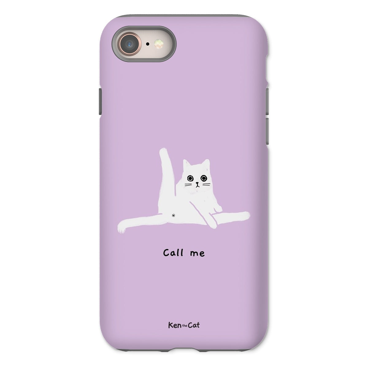 Call Me - Purple Phone Case