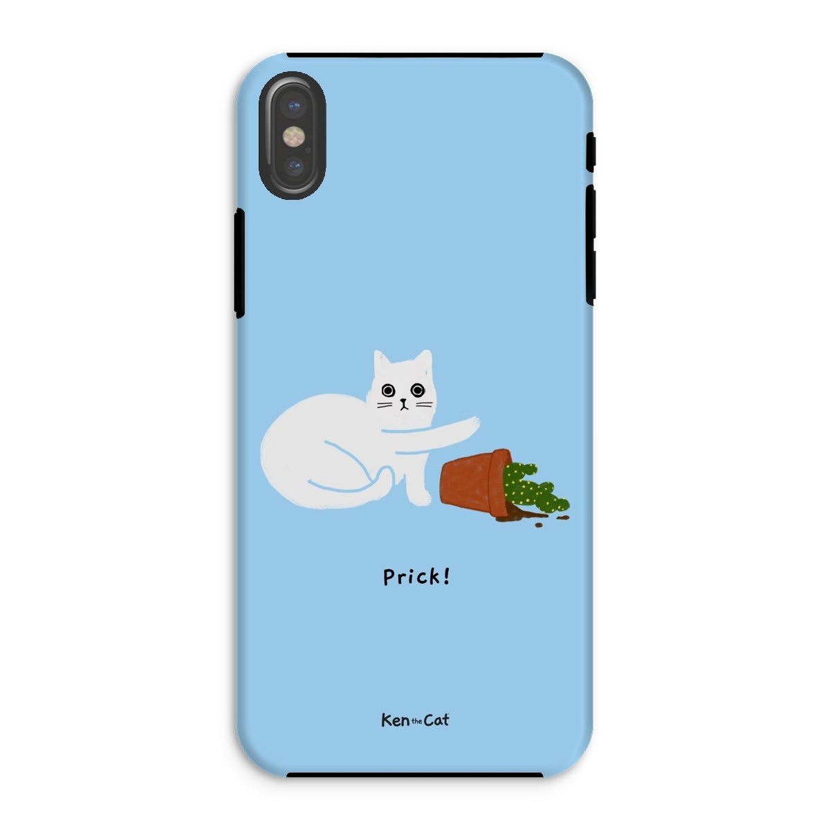 Prick - Blue Phone Case