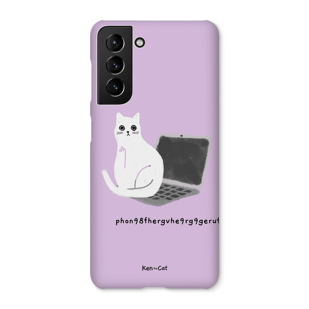 Laptop - Purple Phone Case