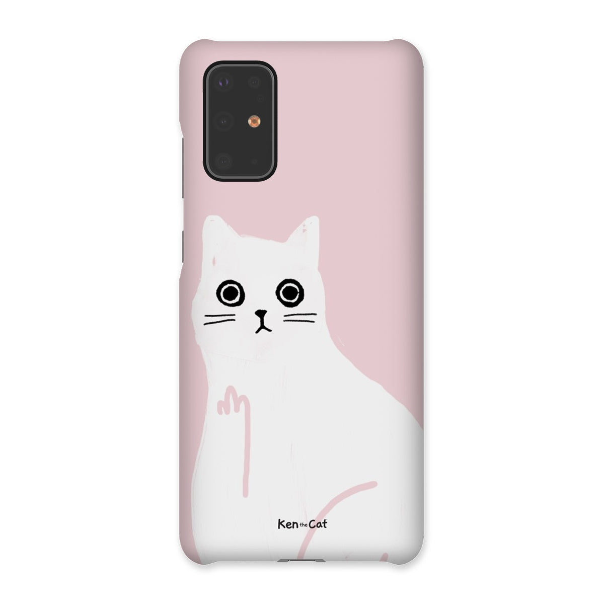 Middle Finger - Pink Phone Case