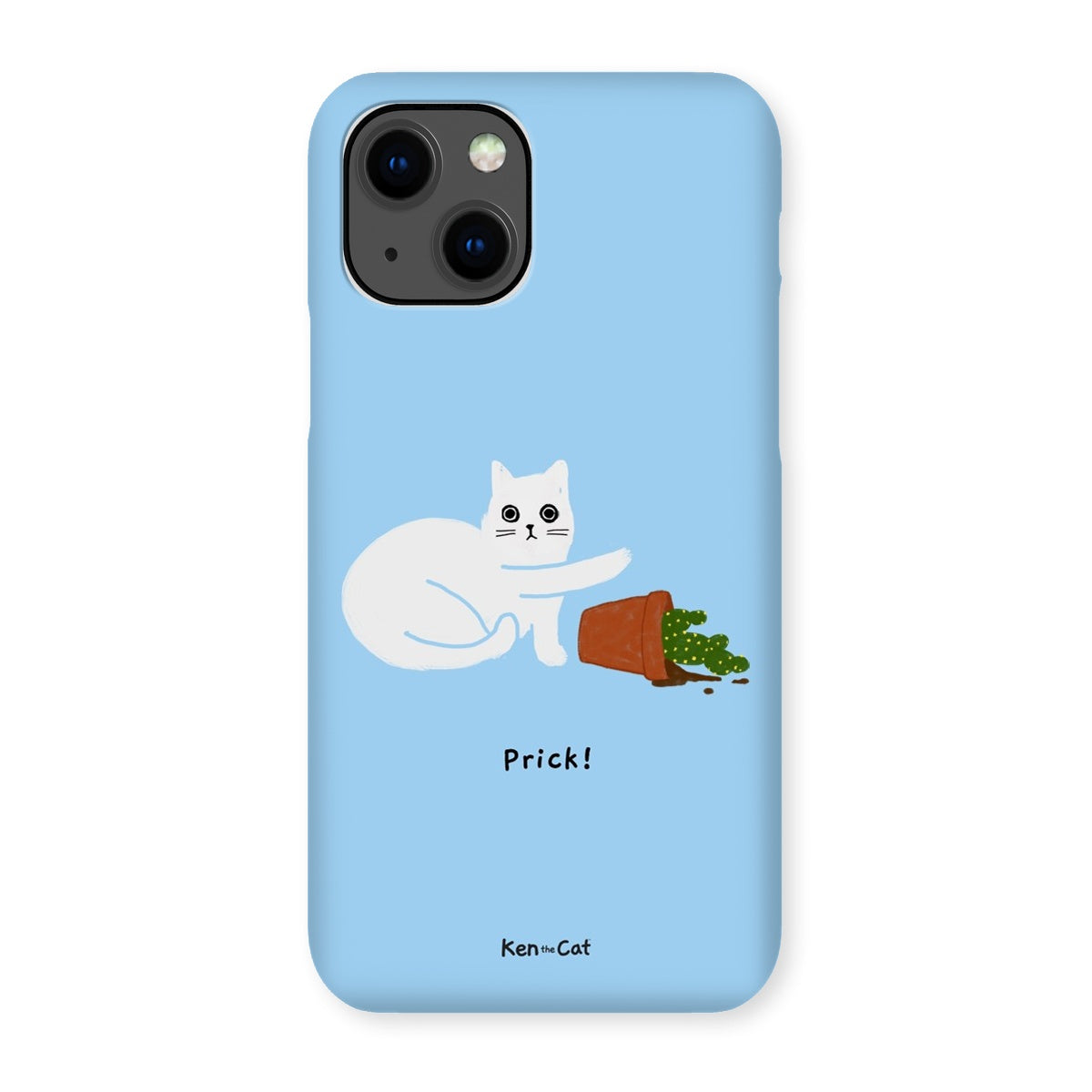 Prick - Blue Phone Case