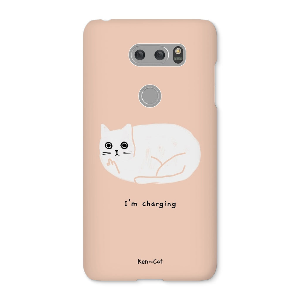 I'm Charging - Coral Phone Case