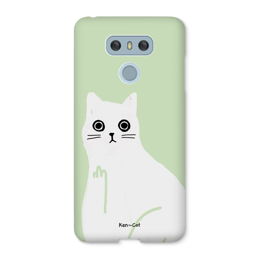 Middle Finger - Green Phone Case